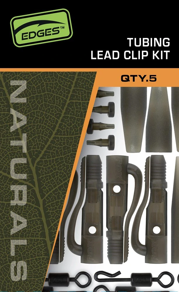 FOX Závěsky Naturals Tubing Leadclip Kit 5ks