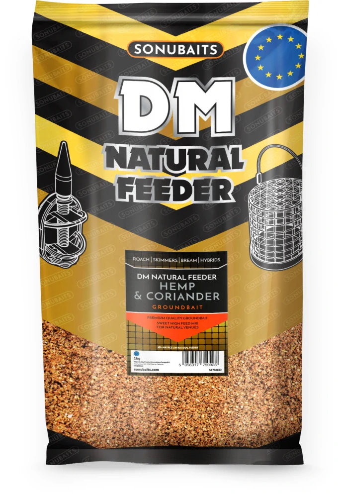 SONUBAITS Krmení DM Natural Feeder Hemp & Coriander 1kg