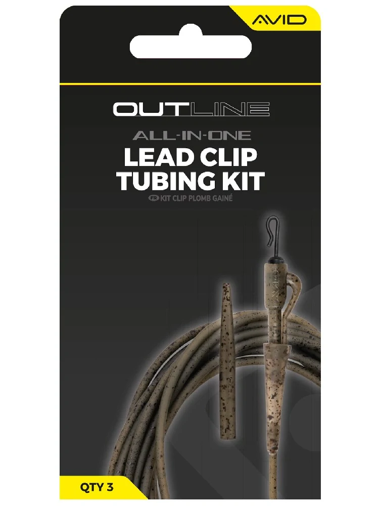 AVID Montáž Outline Lead Clip Tubing Kit