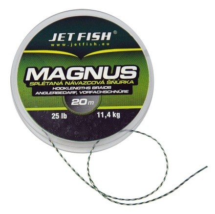JET FISH Návazcová šňůrka Magnus 20m 25lb