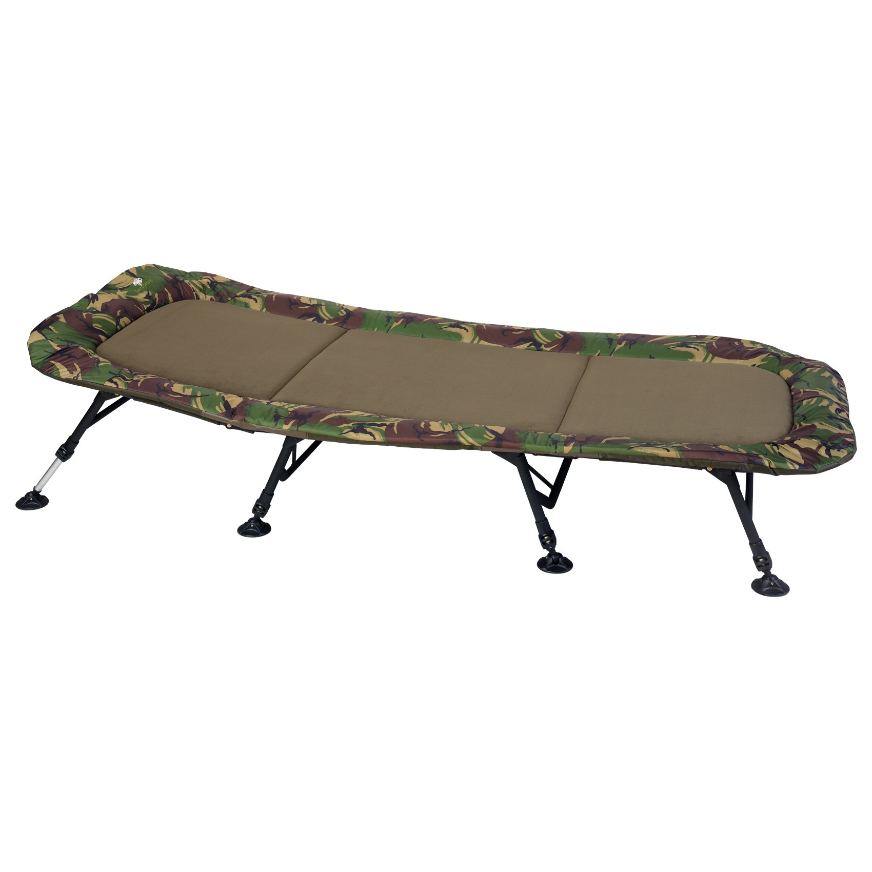 GIANTS FISHING Lehátko Bedchair Flat Fleece Camo XXL 8leg