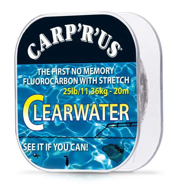 CARP´R´US Návazcový fluorocarbon Clearwater 20m 0,33mm