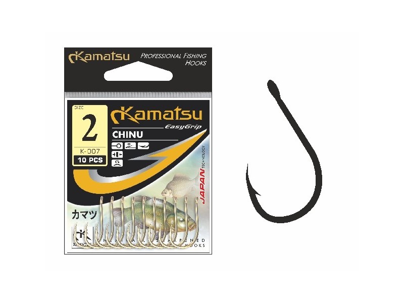 KAMATSU Háčky Chinu 10ks
