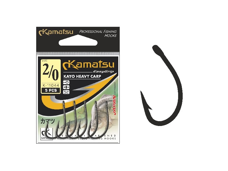 KAMATSU Háčky Kayo Heavy Carp 5ks
