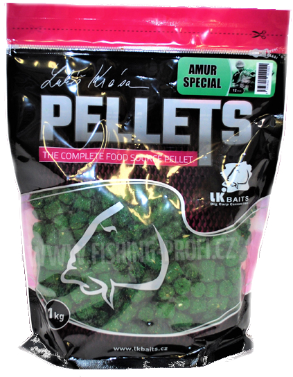 LK BAITS Pelety Amur Special 1kg 20mm