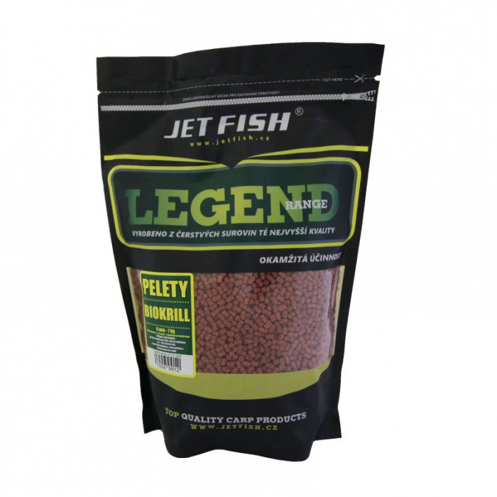 JET FISH Pelety Legend Range Biokrill 1kg 4mm