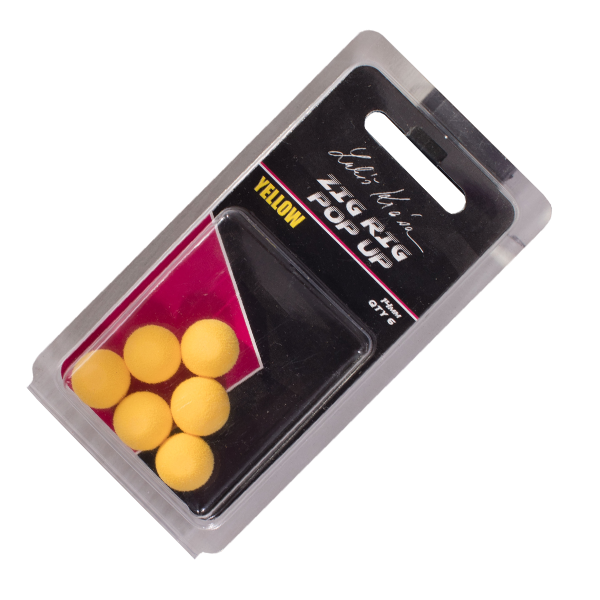 LK BAITS Pěnové plovoucí boilies Zig Rig Pop-up 14mm Yellow