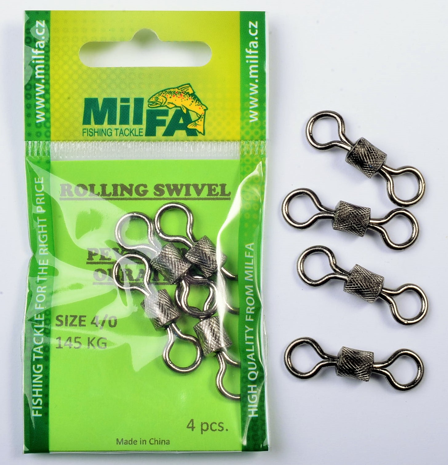 MILFA Pevnostní obratlík #4/0 4ks