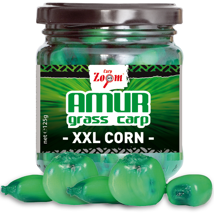 CARP ZOOM Kukuřice nakládaná XXL Grass Carp Corn 220ml