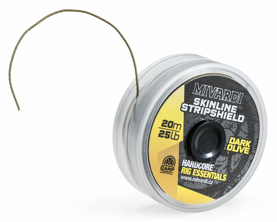 MIVARDI Ztužená šňůrka Skinline StripShield 20m 25lb