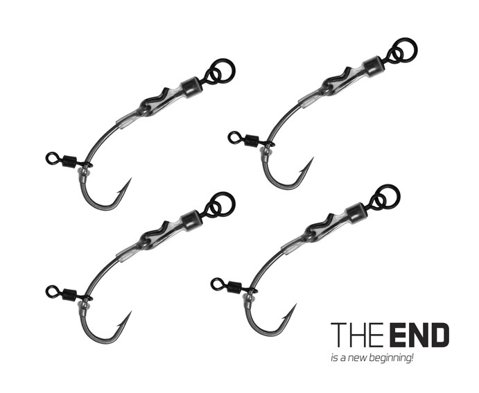 DELPHIN Montáž The End Ronnie Rig #8 / 4ks
