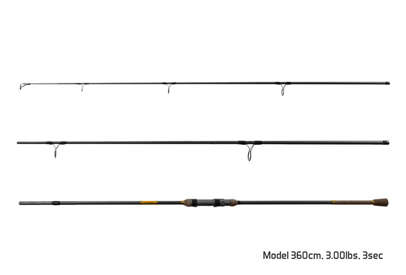 DELPHIN Prut Symbol Carper 360cm 3,00lb 3-díl