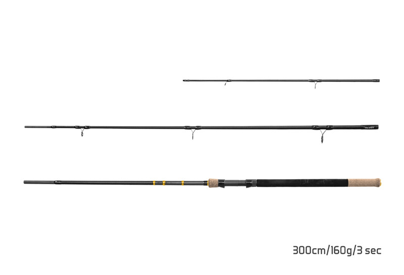 DELPHIN Prut River Trophy NXT 300cm 160g 3-díl
