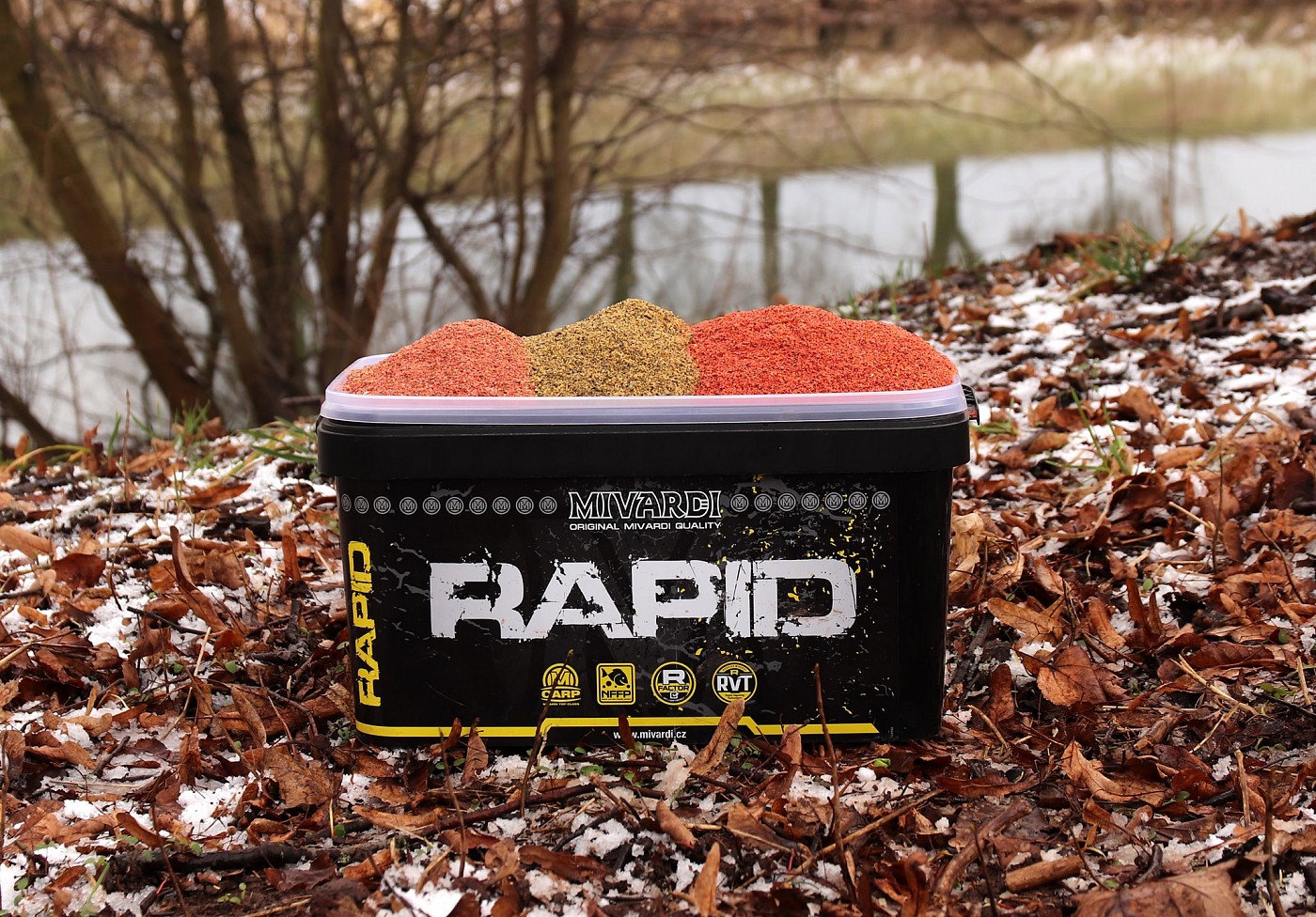 MIVARDI Method Feeder Mix Krill&Robin red 1kg