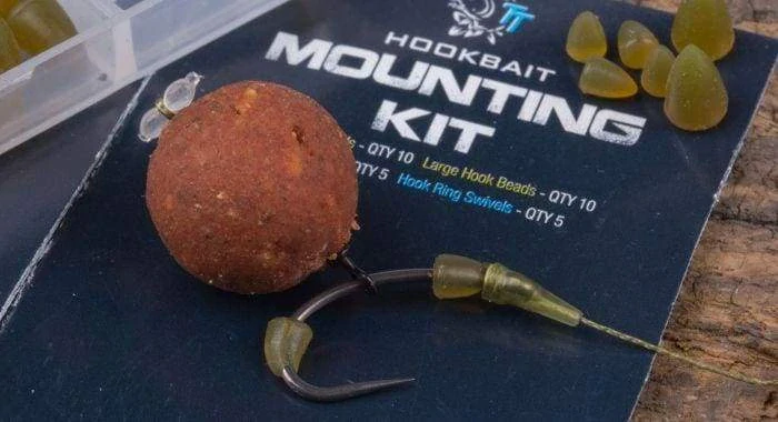 NASH Sada zarážek na háček Hookbait Mounting Kit