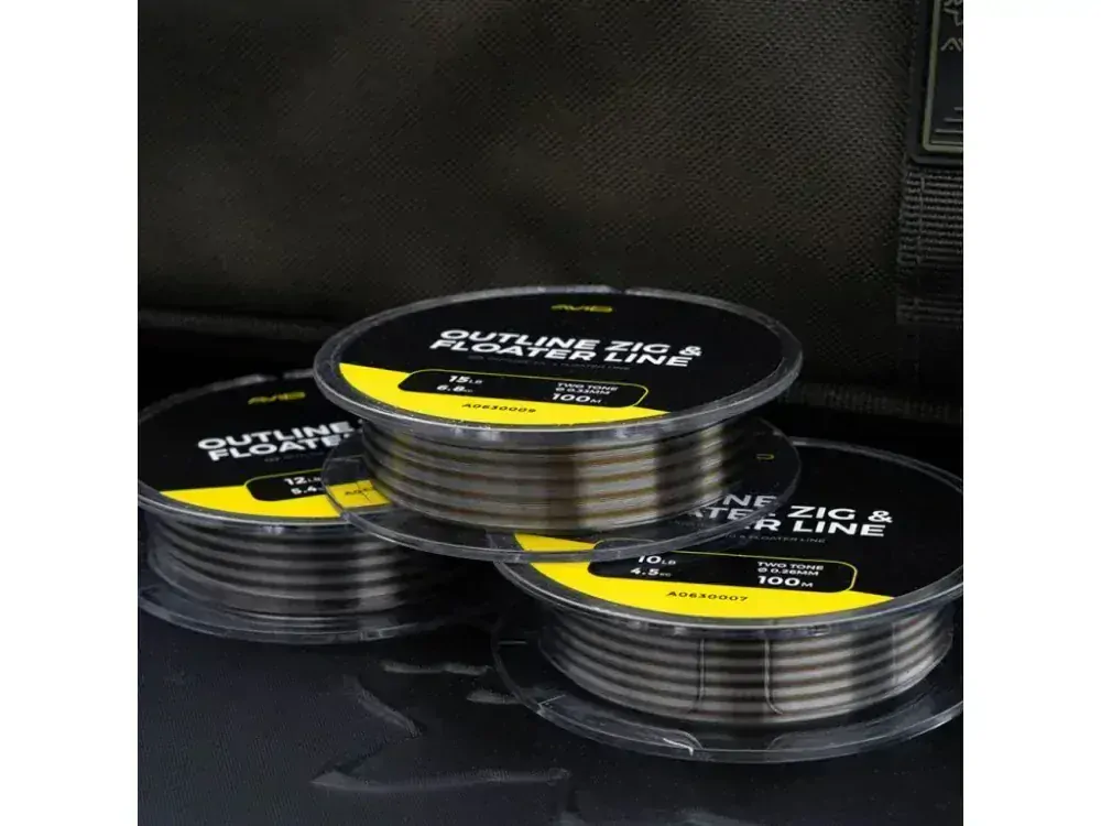 AVID Vlasec Outline Zig & Floater Line 100m 15lb 0,33mm