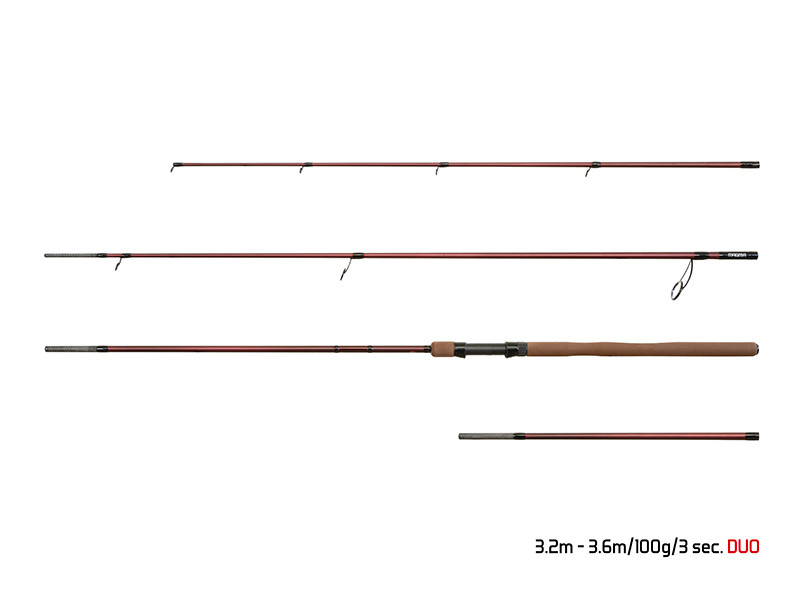 DELPHIN Prut Magma Legend4ry Duo 320-360cm 100g 3-díl