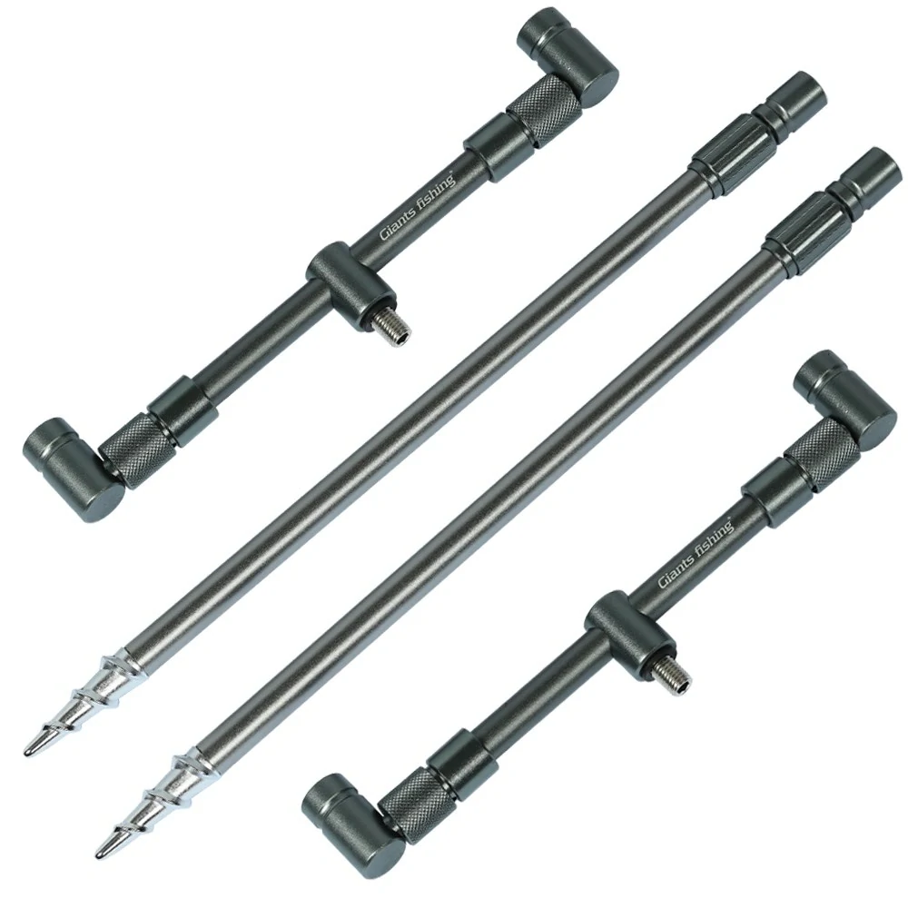 GIANTS FISHING Sada hrazd Gaube Buzzer Bar Set 2 Rods Silver 