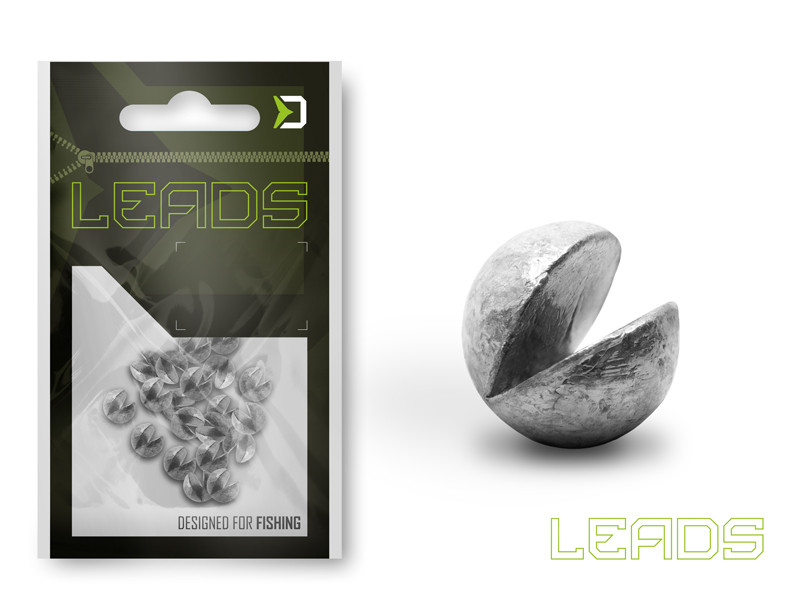 DELPHIN Řezané broky Leads 40ks 0,2g