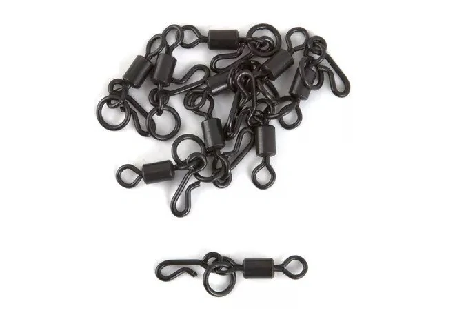 FOX Obratlík s kroužkem a rychloklipem Kwik Change Drop Off Inline Swivel #7