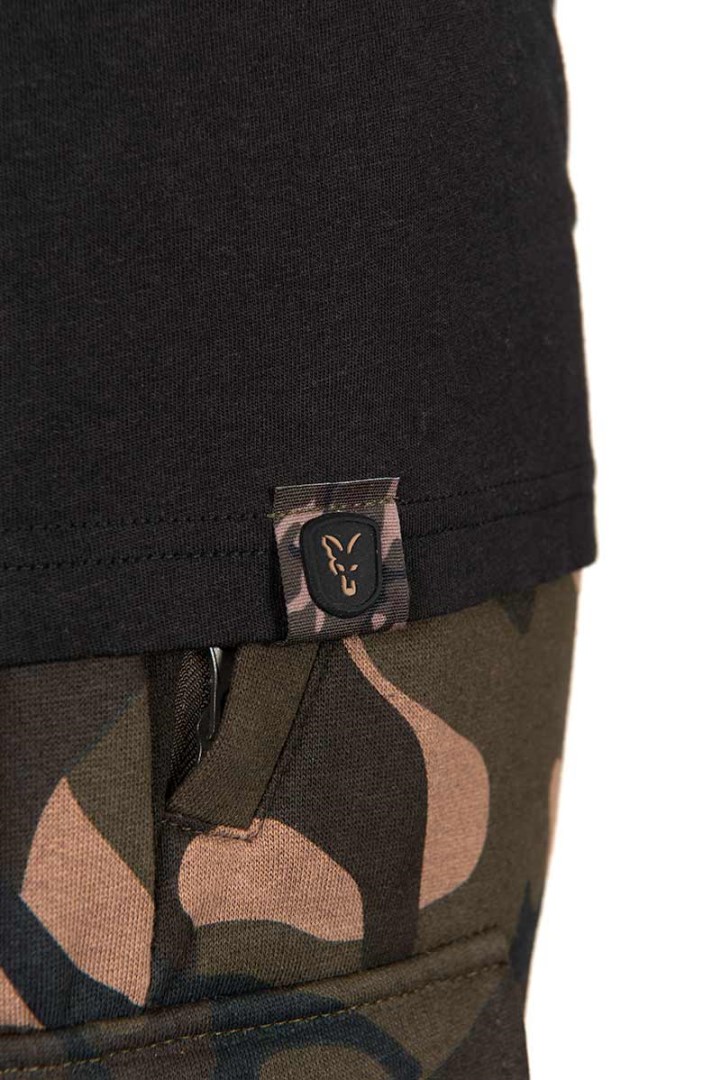 FOX Tričko Black Camo Outline T-Shirt L