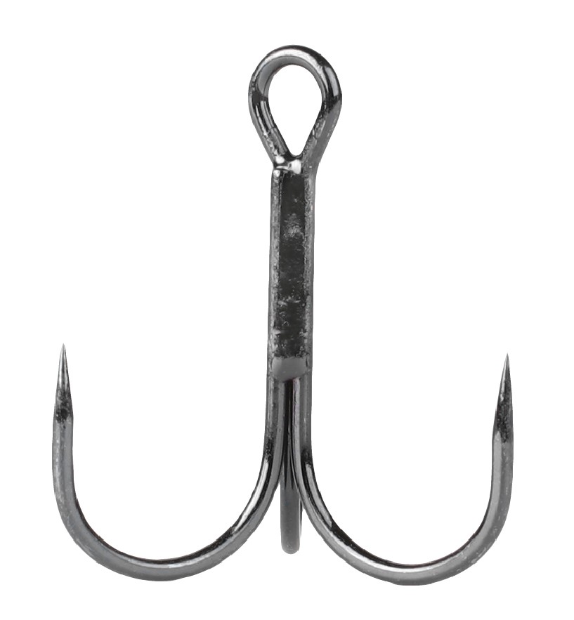 MIKADO Trojháček bez protihrotu Jaws Barbless #8 8ks