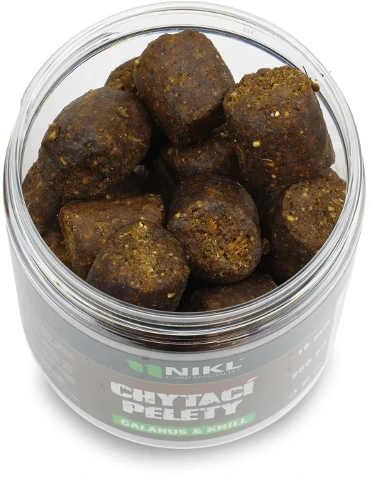 NIKL Chytací pelety Calanus & Krill 250ml 18mm