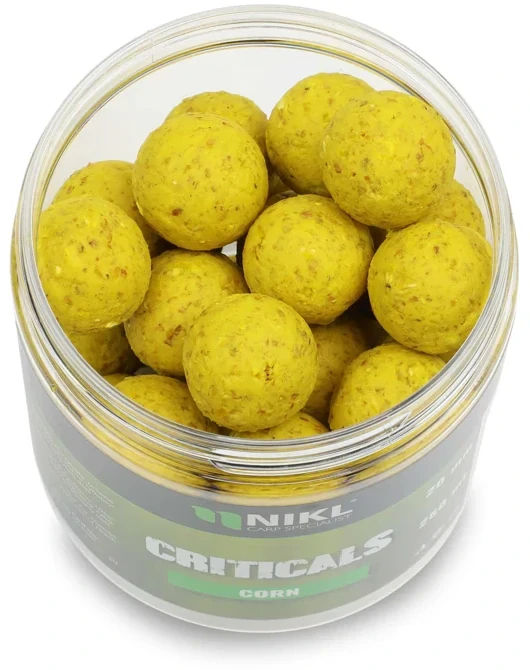 NIKL Criticals boilie Corn 250ml 20mm