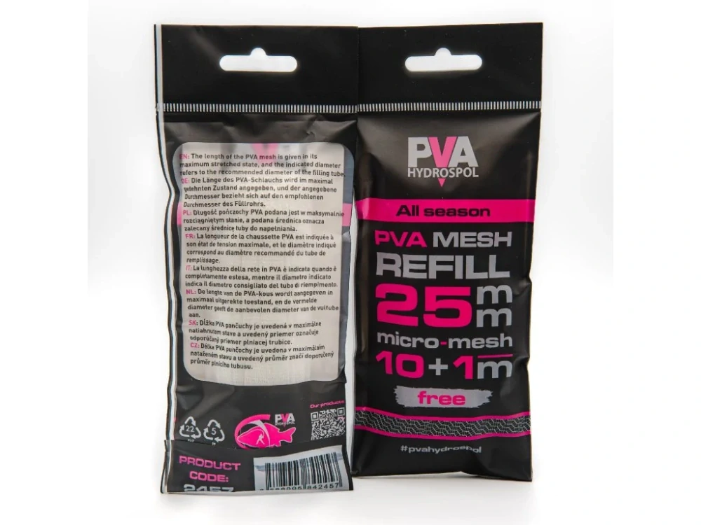 PVA HYDROSPOL Náhradní punčocha All season náhradní PVA punčocha 35mm 10+1m