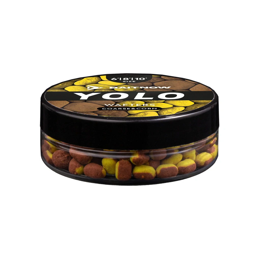 BAITNOW Wafters Method Feeder YOLO Yellow&Bronze 6,8,10mm 24g