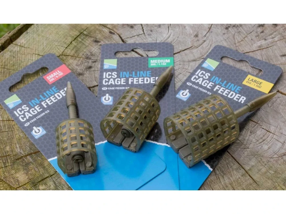 PRESTON Ics In-Line Cage Feeder Medium 45g