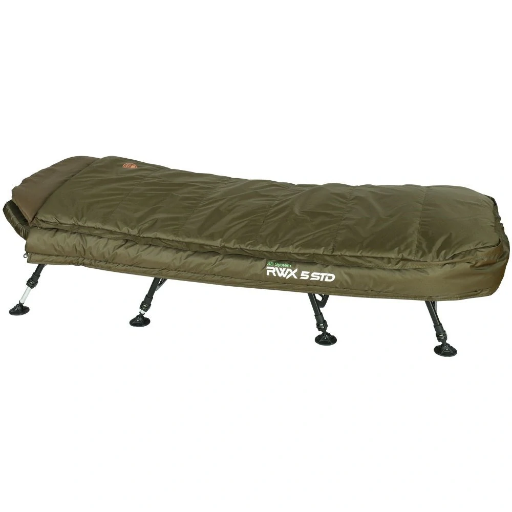 GIANTS FISHING Lehátko + spací pytel Bedchair/Sleeping Bag System RWX 5 STD