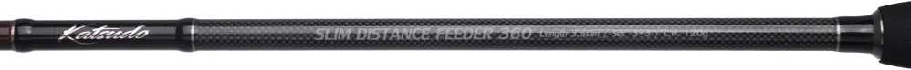MIKADO Prut Katsudo Slim Distance Feeder 360cm 120g 3-díl
