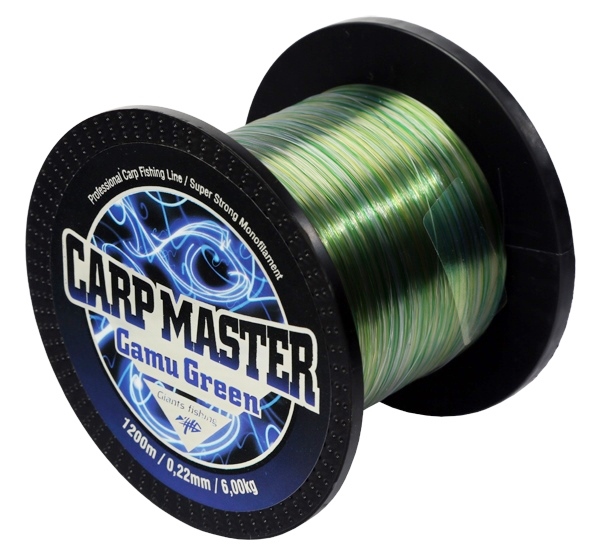 GIANTS FISHING Vlasec Carp Master Camou Green 1200m 0,35mm