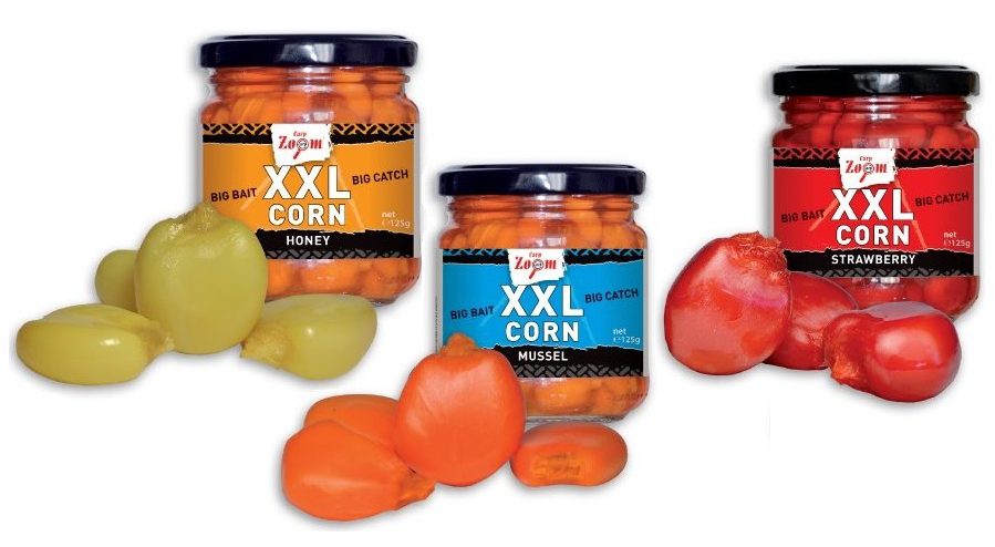 CARP ZOOM Kukuřice nakládaná XXL Corn Jahoda 220ml