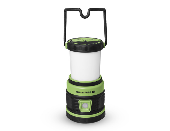DELPHIN Kempingová lampa AURA UC