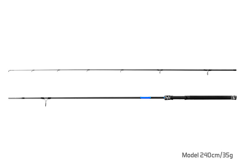 DELPHIN Prut Gamer 240cm 35g 2-díl