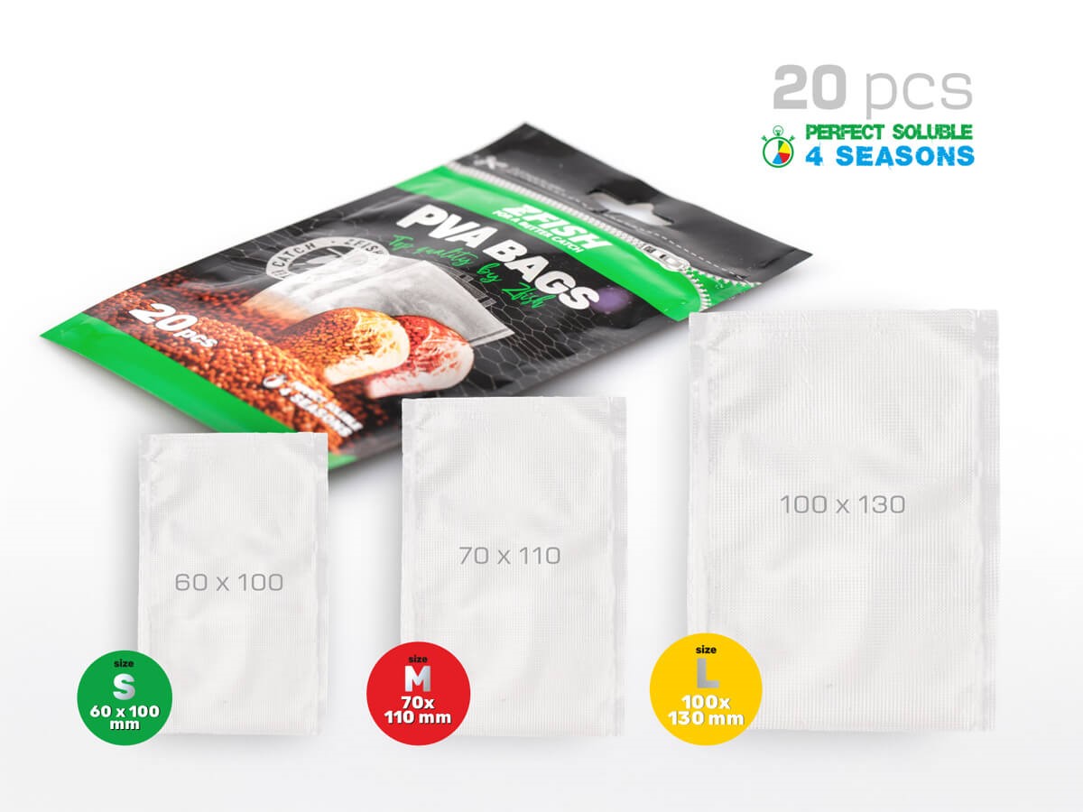 ZFISH PVA Sáčky PVA Bags 20ks 100x130mm
