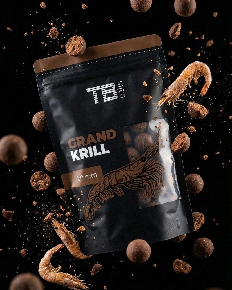 TB BAITS Boilie Grand Krill 1kg 24mm