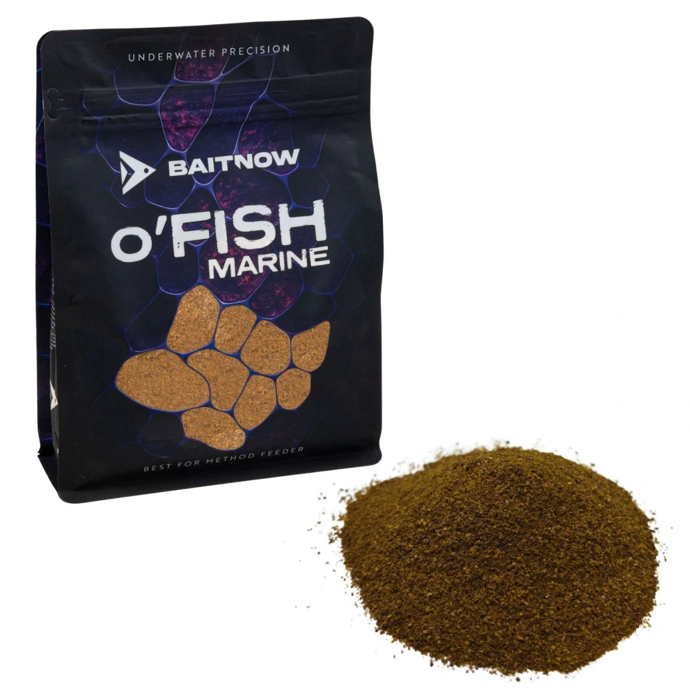 BAITNOW Krmítková směs Method Feeder O´Fish Marine 800g