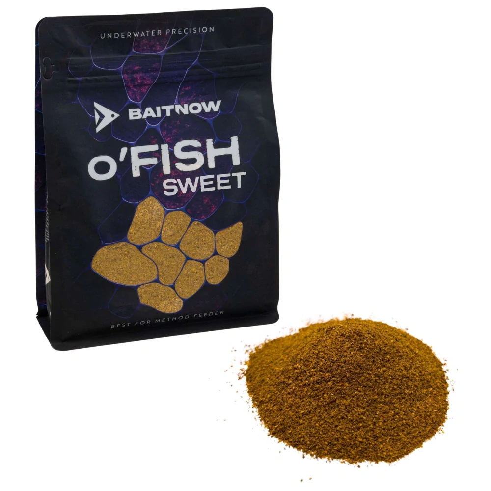 BAITNOW Krmítková směs Method Feeder O´Fish Sweet 800g