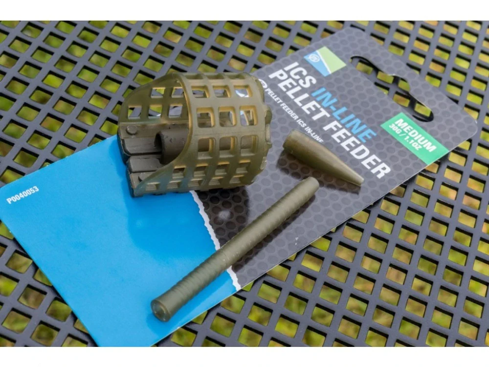 PRESTON Ics In-Line Pellet Feeder Large 45g