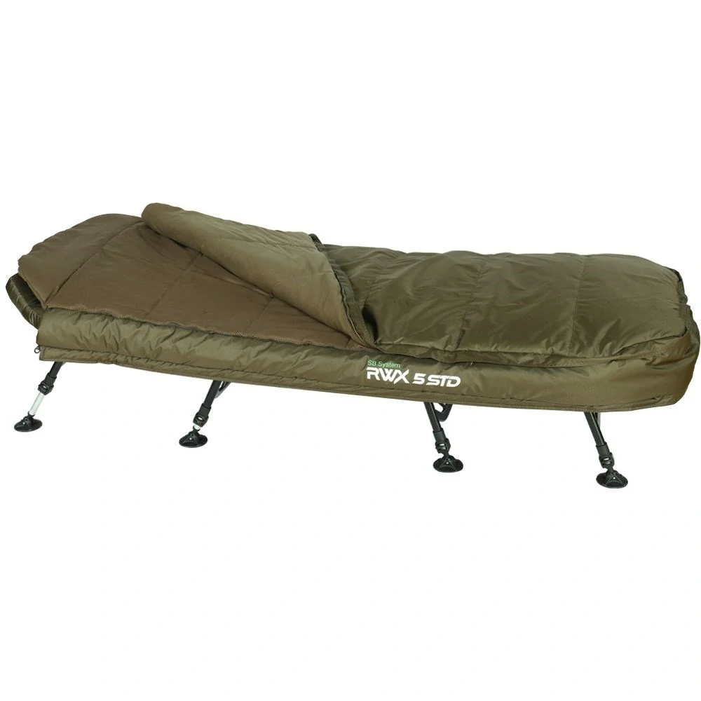 GIANTS FISHING Lehátko + spací pytel Bedchair/Sleeping Bag System RWX 5 STD