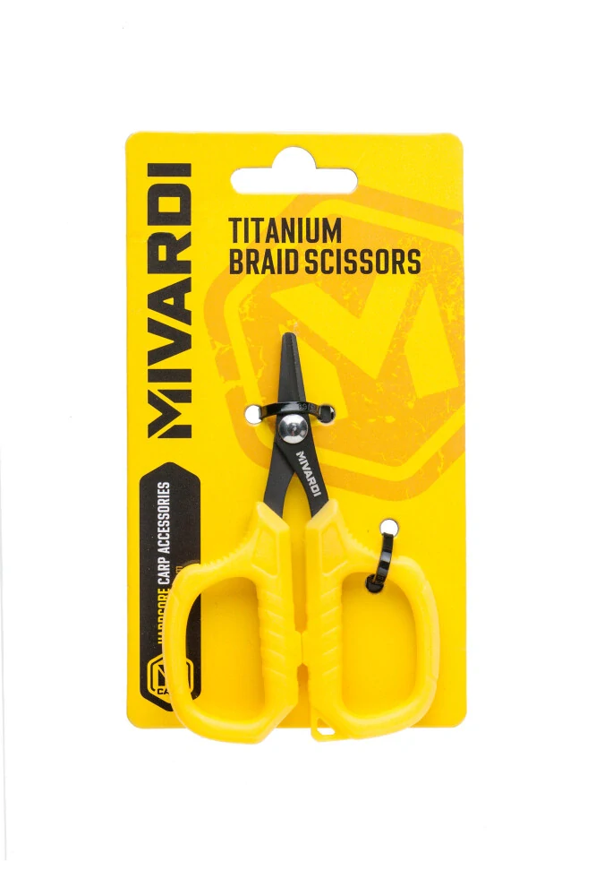 MIVARDI Titanové nůžky na šňůru