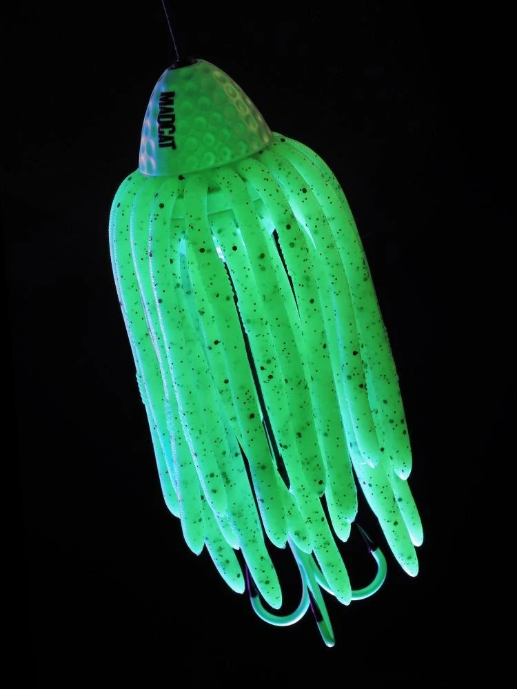 MADCAT Chobotnička Worm Teaser Sinking Glow in the Dark 100g