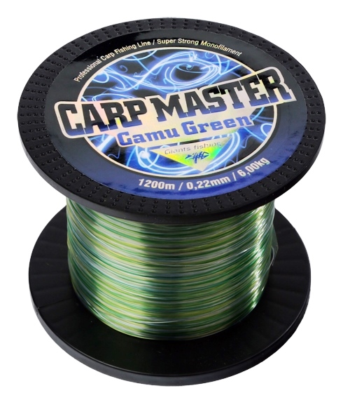 GIANTS FISHING Vlasec Carp Master Camou Green 1200m 0,35mm