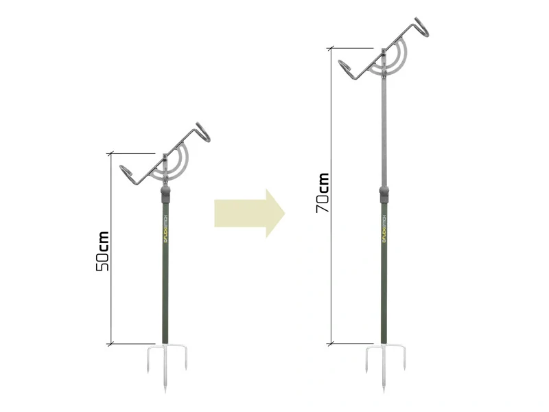 DELPHIN Teleskopický držák na prut FlexiSTICK