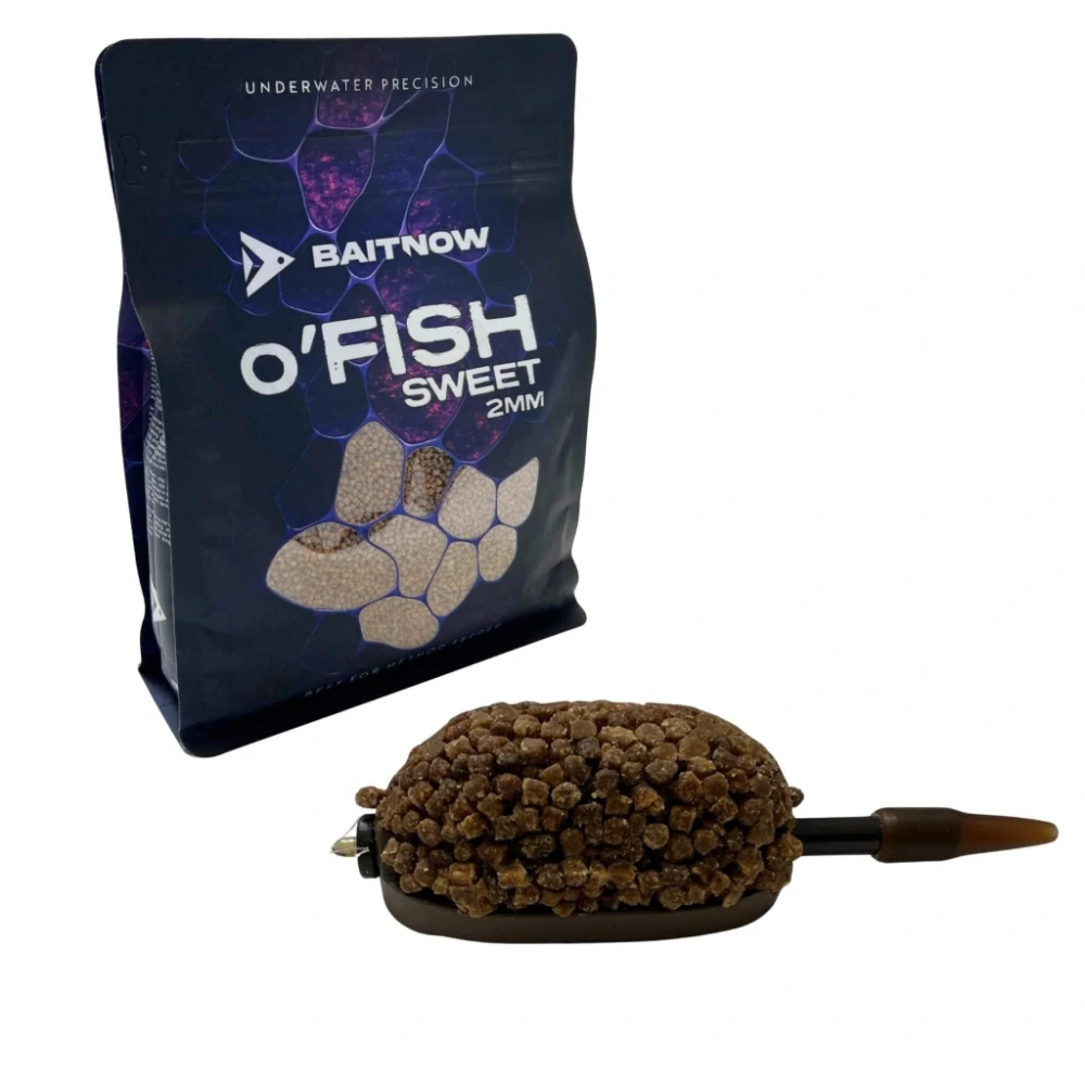 BAITNOW Pelet Method Feeder O´Fish Sweet 2mm 800g
