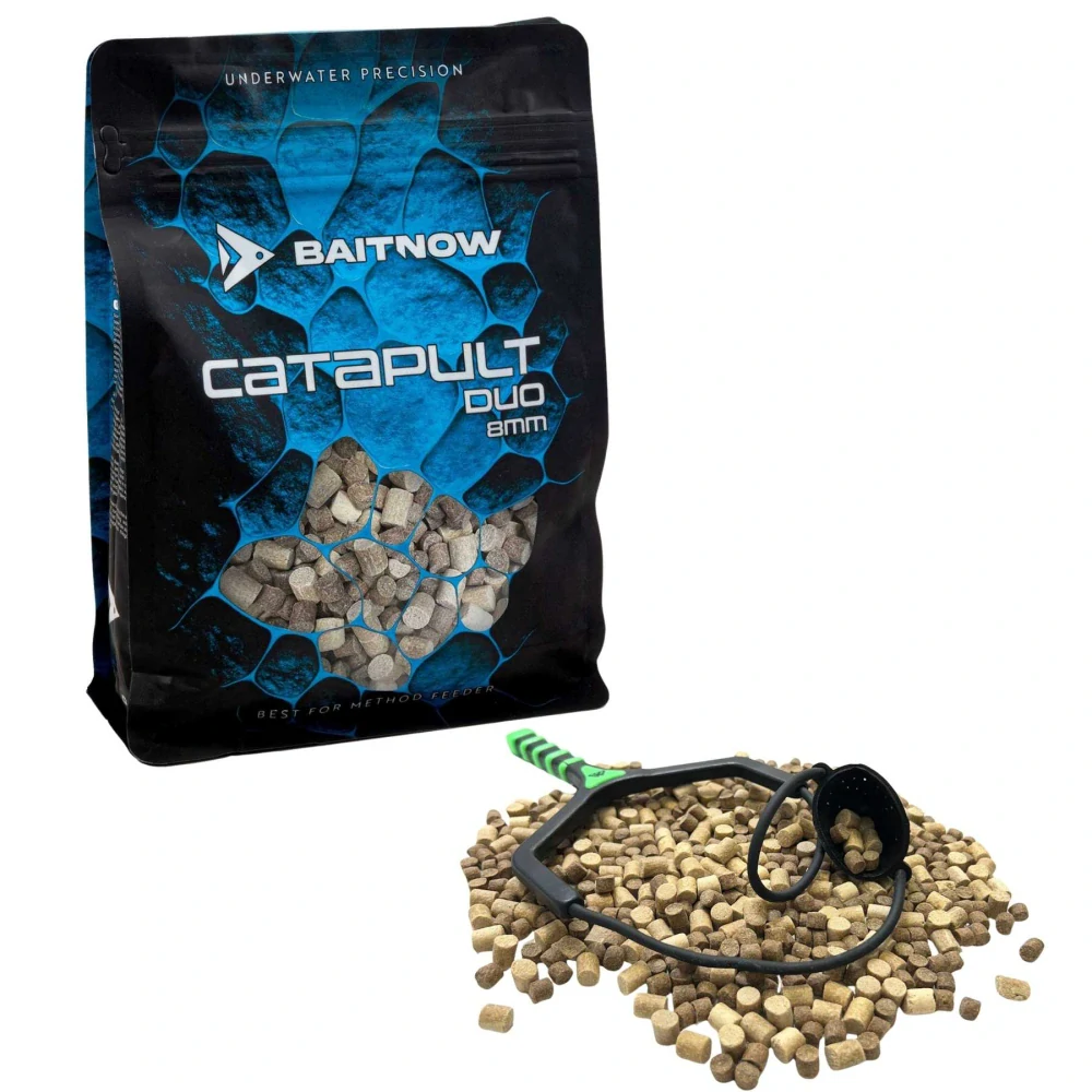 BAITNOW Pelet Method Feeder Catapult Duo 8mm 800g