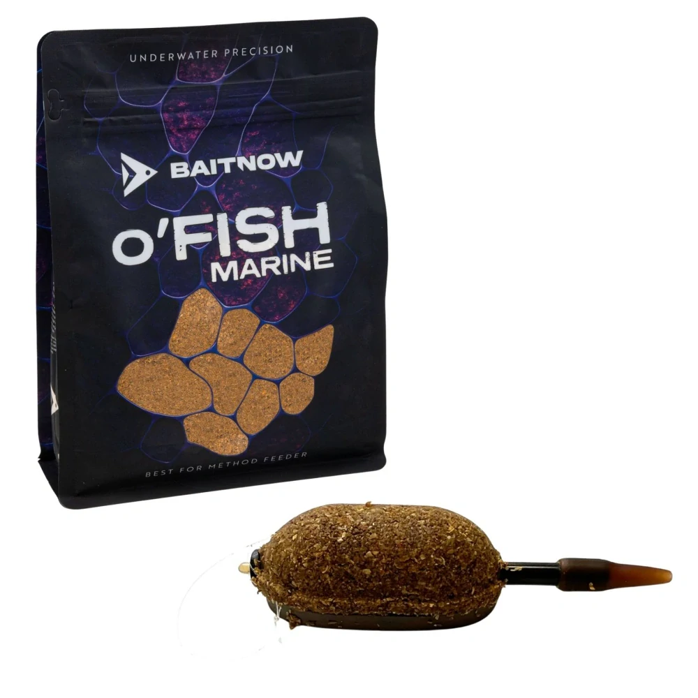 BAITNOW Krmítková směs Method Feeder O´Fish Marine 800g